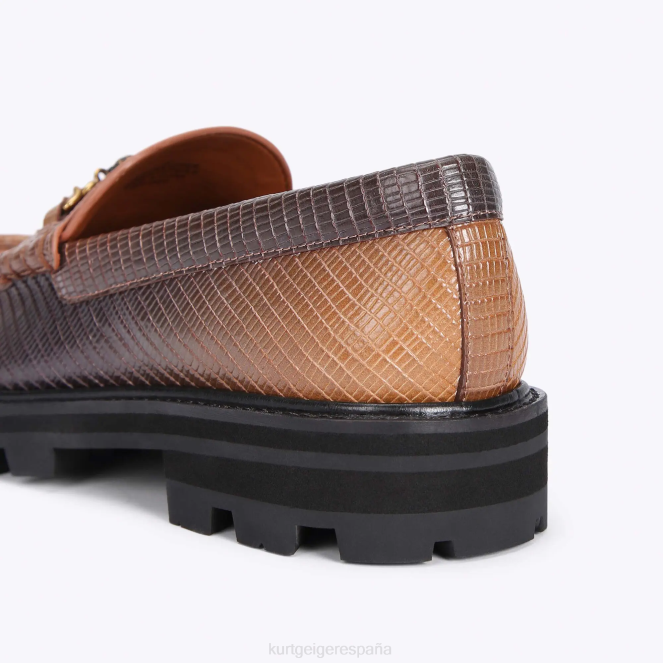 Kurt Geiger mujer mocasines gruesos london carnaby 2LPR394 | calzados marrón medio